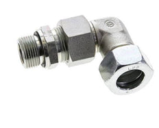 22L & G3/4'' Zink plated Steel Elbow Cutting Fitting with Male Threads 160 bar Adjustable ISO 8434-1