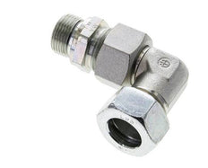 22L & G3/4'' Zink plated Steel Elbow Cutting Fitting with Male Threads 160 bar Adjustable ISO 8434-1