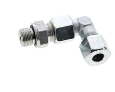 10S & G3/8'' Zink plated Steel Elbow Cutting Fitting with Male Threads 630 bar Adjustable ISO 8434-1