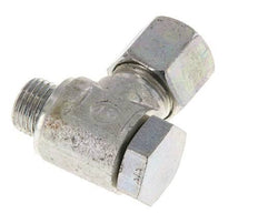 8LL & M10x1 Verzinkt Stalen Swivel Joint Snijringkoppeling Buitendraad 100bar Draaibaar ISO 8434-1