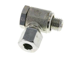 8L & M12x1.5 Verzinkt Stalen Swivel Joint Snijringkoppeling Buitendraad 250bar Draaibaar ISO 8434-1