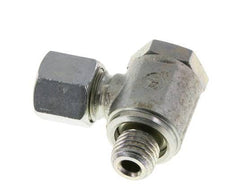 8L & M12x1.5 Verzinkt Stalen Swivel Joint Snijringkoppeling Buitendraad 250bar Draaibaar ISO 8434-1