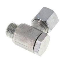 10L & M14x1.5 Verzinkt Stalen Swivel Joint Snijringkoppeling Buitendraad 250bar Draaibaar ISO 8434-1