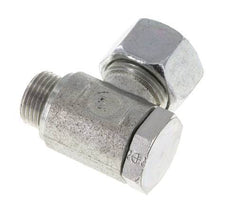 15L & M18x1.5 Verzinkt Stalen Swivel Joint Snijringkoppeling Buitendraad 250bar Draaibaar ISO 8434-1