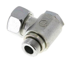 18L & M22x1.5 Verzinkt Stalen Swivel Joint Snijringkoppeling Buitendraad 160bar Draaibaar ISO 8434-1