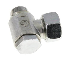 18L & M22x1.5 Verzinkt Stalen Swivel Joint Snijringkoppeling Buitendraad 160bar Draaibaar ISO 8434-1