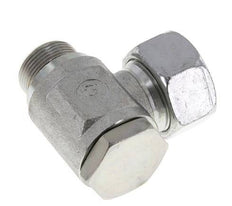 22L & M26x1.5 Verzinkt Stalen Swivel Joint Snijringkoppeling Buitendraad 160bar Draaibaar ISO 8434-1