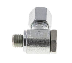 6S & M12x1.5 Verzinkt Stalen Swivel Joint Snijringkoppeling Buitendraad 250bar Draaibaar ISO 8434-1