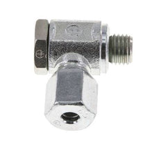 6S & M12x1.5 Verzinkt Stalen Swivel Joint Snijringkoppeling Buitendraad 250bar Draaibaar ISO 8434-1