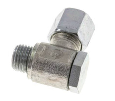 8S & M14x1.5 Verzinkt Stalen Swivel Joint Snijringkoppeling Buitendraad 250bar Draaibaar ISO 8434-1