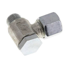 8S & M14x1.5 Verzinkt Stalen Swivel Joint Snijringkoppeling Buitendraad 250bar Draaibaar ISO 8434-1