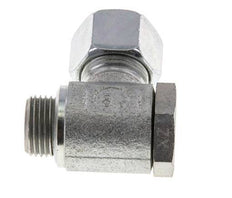 12S & M18x1.5 Verzinkt Stalen Swivel Joint Snijringkoppeling Buitendraad 250bar Draaibaar ISO 8434-1
