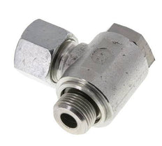 14S & M20x1.5 Verzinkt Stalen Swivel Joint Snijringkoppeling Buitendraad 250bar Draaibaar ISO 8434-1