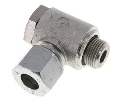 14S & M20x1.5 Verzinkt Stalen Swivel Joint Snijringkoppeling Buitendraad 250bar Draaibaar ISO 8434-1