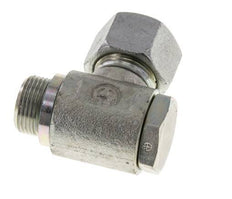 16S & M22x1.5 Verzinkt Stalen Swivel Joint Snijringkoppeling Buitendraad 160bar Draaibaar ISO 8434-1
