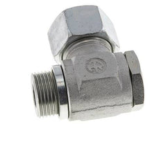 20S & M27x2 Verzinkt Stalen Swivel Joint Snijringkoppeling Buitendraad 160bar Draaibaar ISO 8434-1