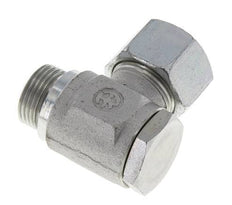 20S & M27x2 Verzinkt Stalen Swivel Joint Snijringkoppeling Buitendraad 160bar Draaibaar ISO 8434-1