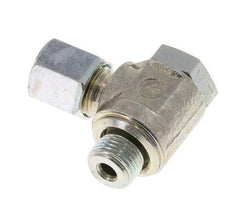6LL & G1/8'' Verzinkt Stalen Swivel Joint Snijringkoppeling Buitendraad 100bar Draaibaar ISO 8434-1
