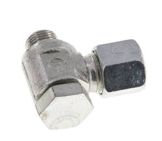 8LL & G1/8'' Verzinkt Stalen Swivel Joint Snijringkoppeling Buitendraad 100bar Draaibaar ISO 8434-1