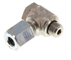 6L & G1/8'' Verzinkt Stalen Swivel Joint Snijringkoppeling Buitendraad 250bar Draaibaar ISO 8434-1