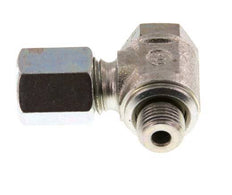 6L & G1/8'' Verzinkt Stalen Swivel Joint Snijringkoppeling Buitendraad 250bar Draaibaar ISO 8434-1