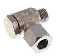 10L & G1/4'' Verzinkt Stalen Swivel Joint Snijringkoppeling Buitendraad 250bar Draaibaar ISO 8434-1