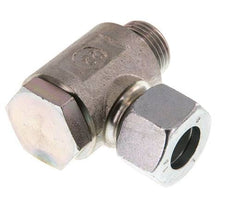 15L & G1/2'' Verzinkt Stalen Swivel Joint Snijringkoppeling Buitendraad 250bar Draaibaar ISO 8434-1