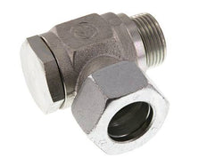 22L & G3/4'' Verzinkt Stalen Swivel Joint Snijringkoppeling Buitendraad 160bar Draaibaar ISO 8434-1