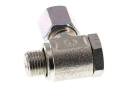 6S & G1/4'' Verzinkt Stalen Swivel Joint Snijringkoppeling Buitendraad 250bar Draaibaar ISO 8434-1