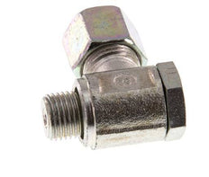 8S & G1/4'' Verzinkt Stalen Swivel Joint Snijringkoppeling Buitendraad 250bar Draaibaar ISO 8434-1