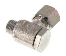 8S & G1/4'' Verzinkt Stalen Swivel Joint Snijringkoppeling Buitendraad 250bar Draaibaar ISO 8434-1