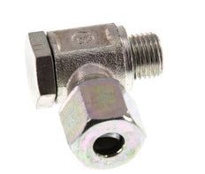 8S & G1/4'' Verzinkt Stalen Swivel Joint Snijringkoppeling Buitendraad 250bar Draaibaar ISO 8434-1