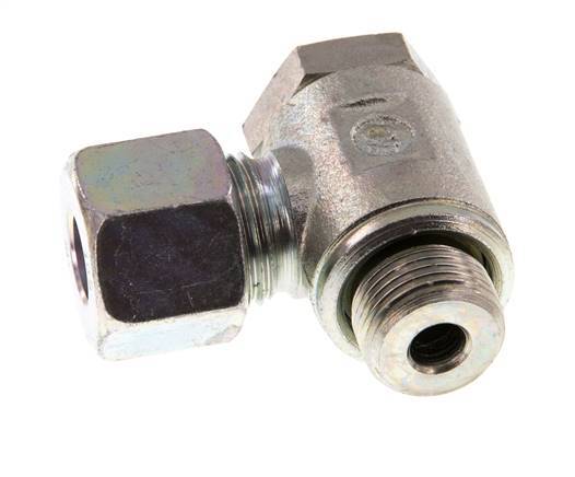 10S & G3/8'' Verzinkt Stalen Swivel Joint Snijringkoppeling Buitendraad 250bar Draaibaar ISO 8434-1