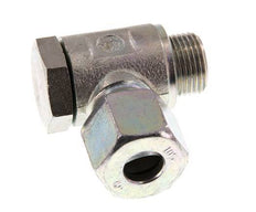10S & G3/8'' Verzinkt Stalen Swivel Joint Snijringkoppeling Buitendraad 250bar Draaibaar ISO 8434-1