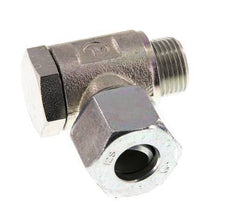 12S & G3/8'' Verzinkt Stalen Swivel Joint Snijringkoppeling Buitendraad 250bar Draaibaar ISO 8434-1
