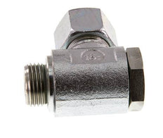 14S & G1/2'' Verzinkt Stalen Swivel Joint Snijringkoppeling Buitendraad 250bar Draaibaar ISO 8434-1