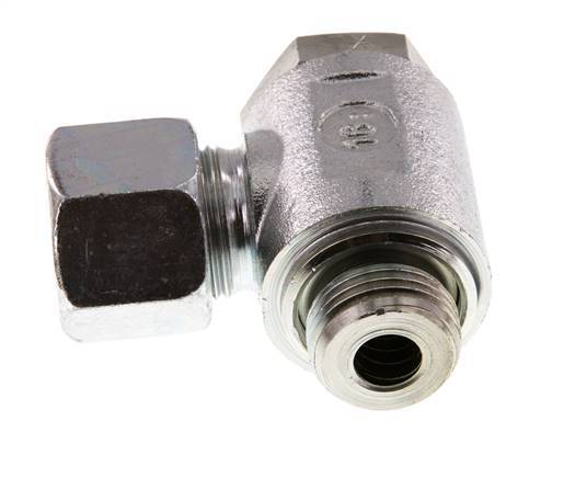 14S & G1/2'' Verzinkt Stalen Swivel Joint Snijringkoppeling Buitendraad 250bar Draaibaar ISO 8434-1