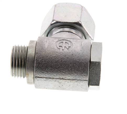 16S & G1/2'' Verzinkt Stalen Swivel Joint Snijringkoppeling Buitendraad 160bar Draaibaar ISO 8434-1