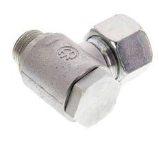 16S & G1/2'' Verzinkt Stalen Swivel Joint Snijringkoppeling Buitendraad 160bar Draaibaar ISO 8434-1