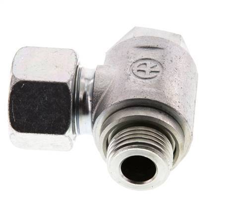 16S & G1/2'' Verzinkt Stalen Swivel Joint Snijringkoppeling Buitendraad 160bar Draaibaar ISO 8434-1