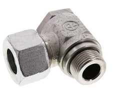 20S & G3/4'' Verzinkt Stalen Swivel Joint Snijringkoppeling Buitendraad 160bar Draaibaar ISO 8434-1