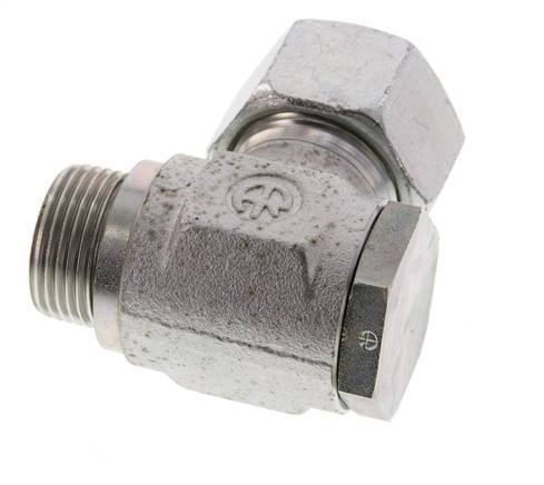 20S & G3/4'' Verzinkt Stalen Swivel Joint Snijringkoppeling Buitendraad 160bar Draaibaar ISO 8434-1
