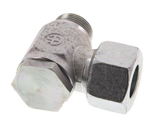 20S & G3/4'' Verzinkt Stalen Swivel Joint Snijringkoppeling Buitendraad 160bar Draaibaar ISO 8434-1