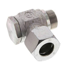 20S & G3/4'' Verzinkt Stalen Swivel Joint Snijringkoppeling Buitendraad 160bar Draaibaar ISO 8434-1