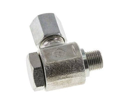 6L & G1/8'' Verzinkt Stalen Swivel Joint Snijringkoppeling Buitendraad 315bar Draaibaar ISO 8434-1