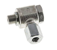 6L & G1/8'' Verzinkt Stalen Swivel Joint Snijringkoppeling Buitendraad 315bar Draaibaar ISO 8434-1