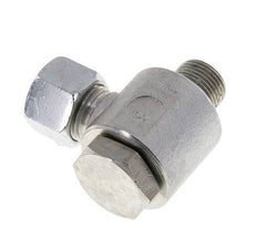 12L & G3/8'' Verzinkt Stalen Swivel Joint Snijringkoppeling Buitendraad 315bar Draaibaar ISO 8434-1