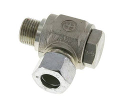15L & G1/2'' Verzinkt Stalen Swivel Joint Snijringkoppeling Buitendraad 315bar Draaibaar ISO 8434-1