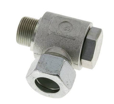 22L & G3/4'' Verzinkt Stalen Swivel Joint Snijringkoppeling Buitendraad 160bar Draaibaar ISO 8434-1