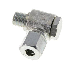 8S & G1/4'' Verzinkt Stalen Swivel Joint Snijringkoppeling Buitendraad 400bar Draaibaar ISO 8434-1